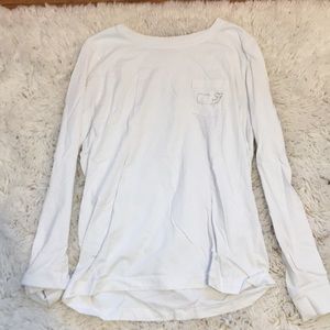 Vineyard Vines white long sleeve